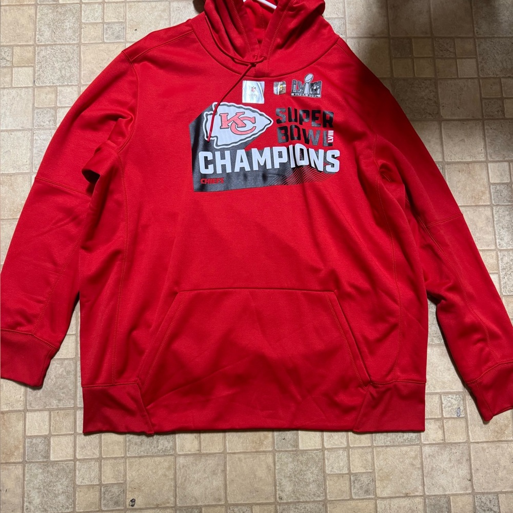 Nike Bright Red Dri-FIT Sweatshirt